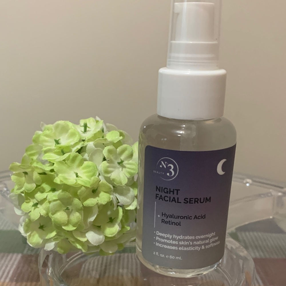 No. 3 Night Facial Serum - Clear